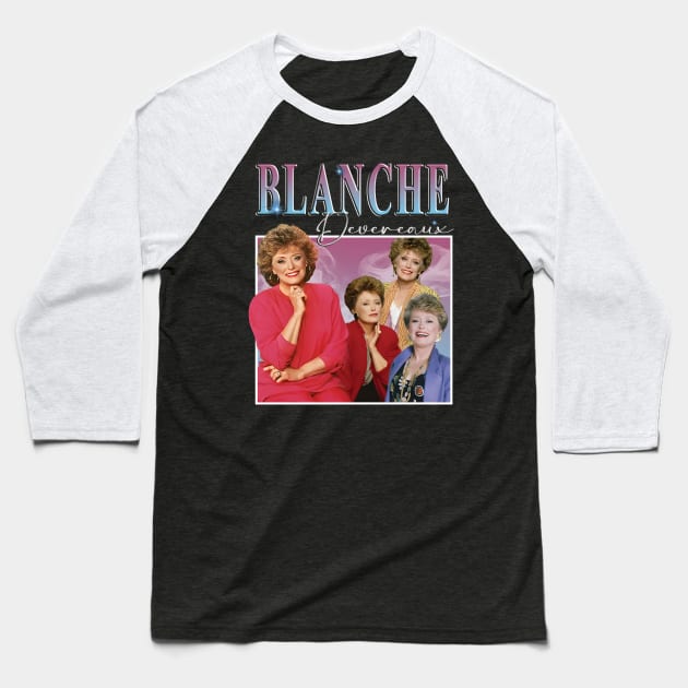 Blanche Homage Baseball T-Shirt by GraphicTeeShop